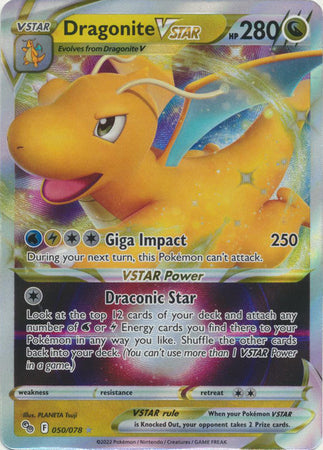 Dragonite VSTAR - 050/078 - Ultra Rare