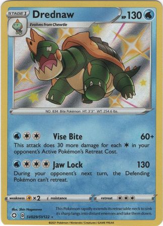 Drednaw - SV029/SV122 - Shiny Rare