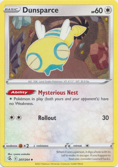 Dunsparce - 207/264 - Uncommon