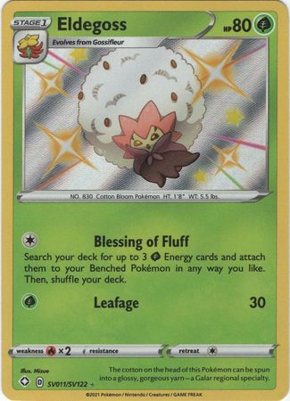Eldegoss - SV011/SV122 - Shiny Rare