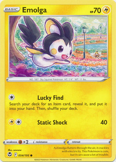 Emolga - 054/195 - Common