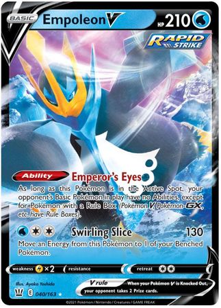 Empoleon V - 040/163 - Ultra Rare