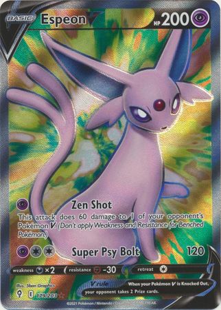 Espeon V - 179/203 - Full Art Ultra Rare