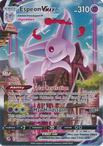 Espeon VMAX - 270/264 - Alternate Art Secret Rare