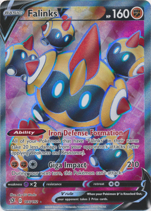 Falinks V - 185/192 - Full Art Ultra Rare