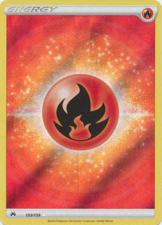 Fire Energy (Texture Full Art) - 153/159 - Ultra Rare