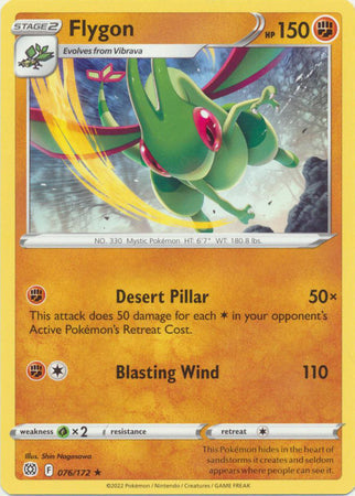 Flygon - 076/172 - Rare