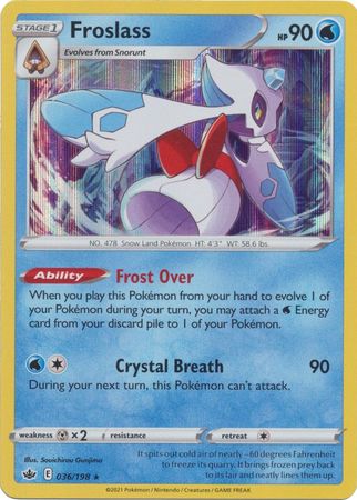 Froslass - 036/198 - Holo Rare