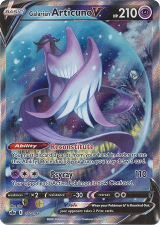 Galarian Articuno V - 170/198 - Alternate Art Ultra Rare