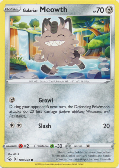 Galarian Meowth - 180/264 - Common