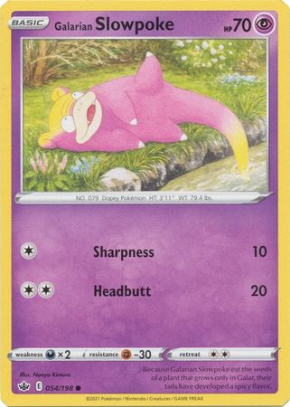 Galarian Slowpoke - 054/198 - Common