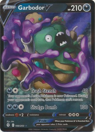 Garbodor V - 100/203 - Ultra Rare