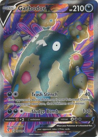 Garbodor V - 190/203 Full Art Ultra Rare