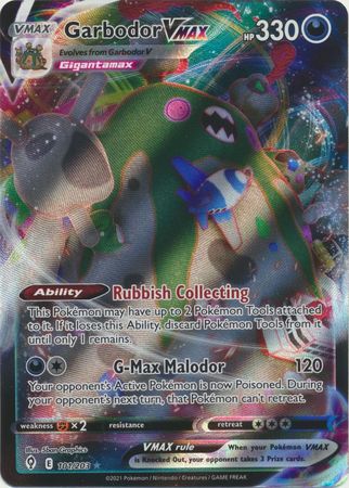 Garbodor VMAX - 101/203 - Ultra Rare