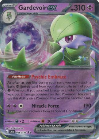 Gardevoir ex - 086/198 - Double Rare