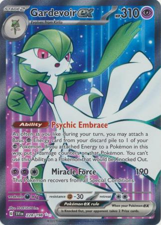 Gardevoir ex - 228/198 - Full Art Ultra Rare