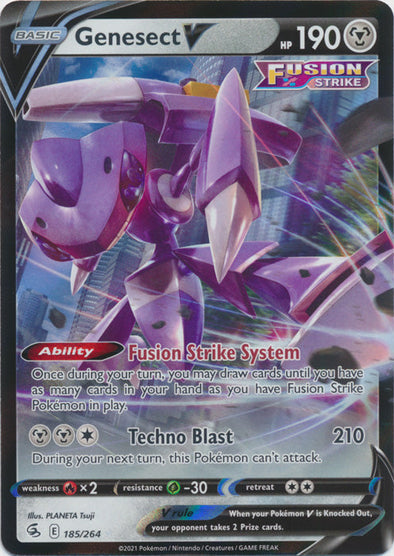 Genesect V - 185/264 - Ultra Rare