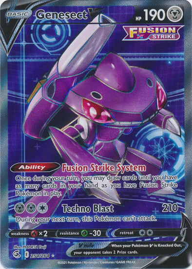 Genesect V - 254/264 - Full Art Ultra Rare