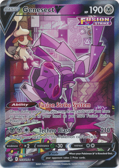 Genesect V - 255/264 - Alternate Art Ultra Rare