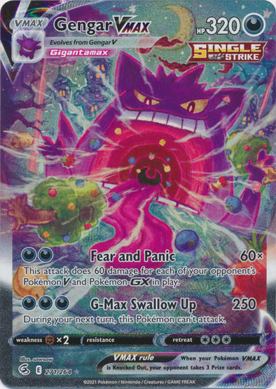 Gengar VMAX - 271/264 - Alternate Art Secret Rare