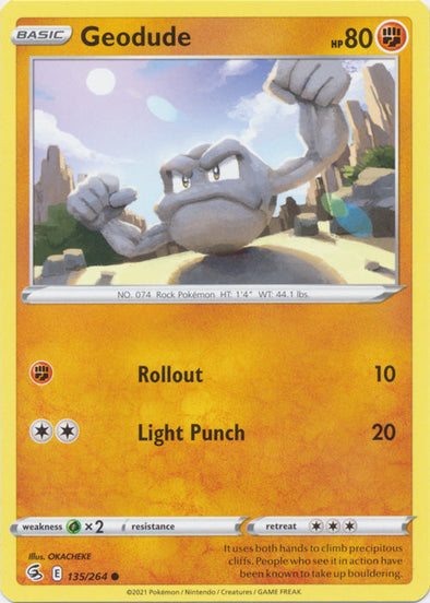 Geodude - 135/264 - Common