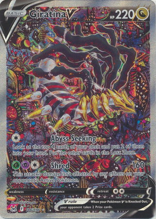 Giratina V - 186/196 - Alternate Art Ultra Rare