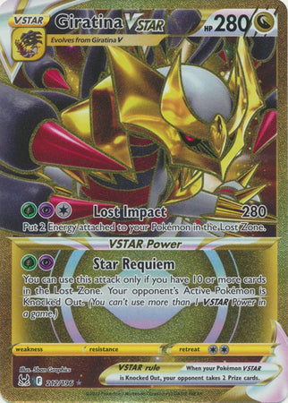 Giratina VSTAR - 212/196 - Secret Rare