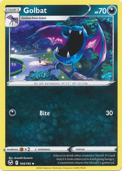 Golbat - 104/195 - Uncommon