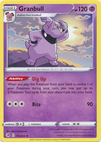 Granbull - 116/264 - Rare