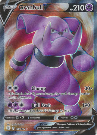 Granbull V - 159/172 - Full Art Ultra Rare