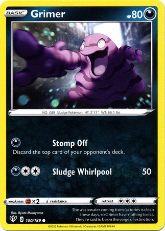 Grimer - 100/189 - Common