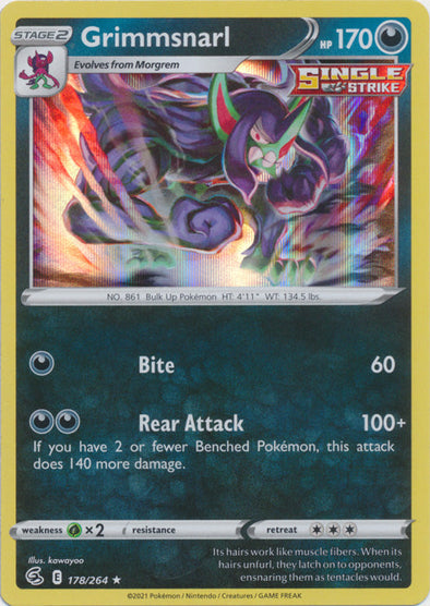 Grimmsnarl - 178/264 - Holo Rare