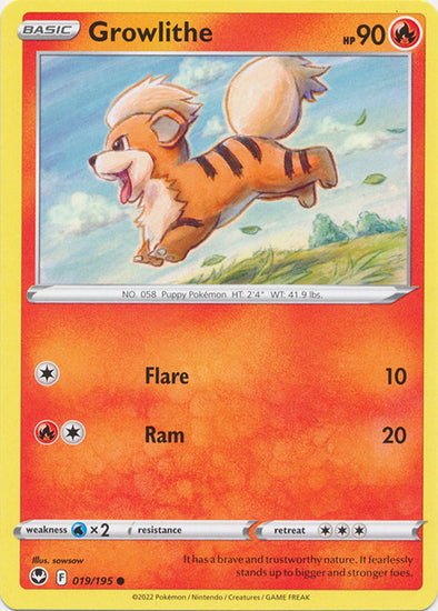 Growlithe - 019/195 - Common