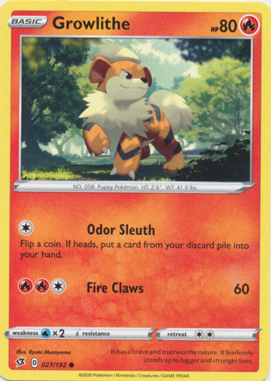 Growlithe - 027/192 - Common