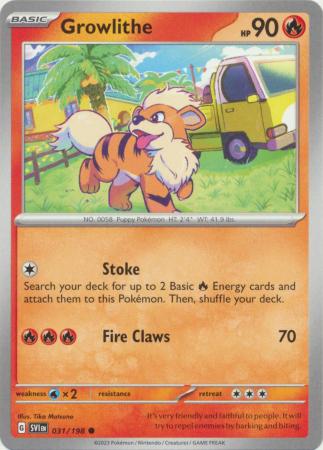 Growlithe - 031/198 - Common