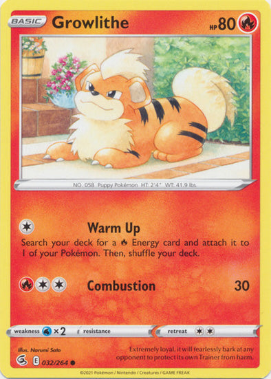 Growlithe - 032/264 - Common