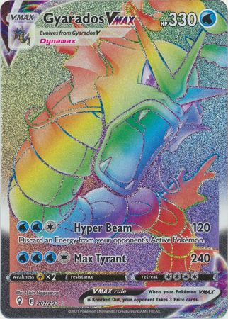 Gyarados VMAX - 207/203 - Hyper Rare