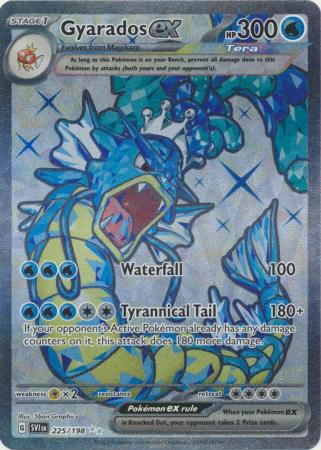 Gyarados ex - 225/198 - Full Art Ultra Rare