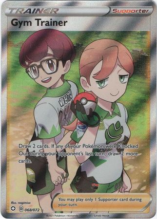 Gym Trainer - 068/072 - Full Art - Ultra Rare