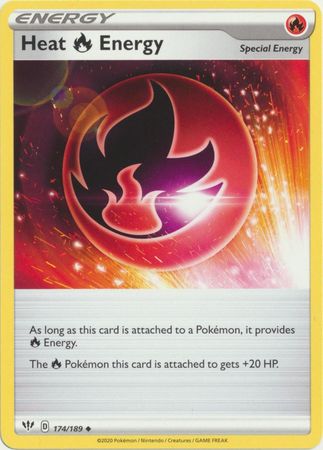 Heat Fire Energy - 174/189 - Uncommon