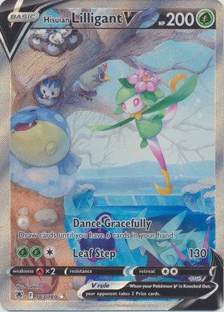 Hisuian Lilligant V - 163/189 - Alternate Art Ultra Rare