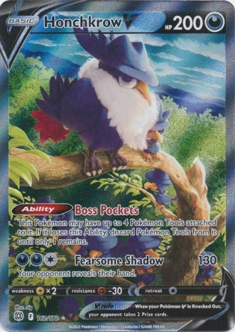 Honchkrow V - 162/172 - Alternate Art Ultra Rare