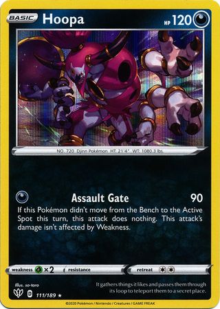 Hoopa - 111/189 - Holo Rare