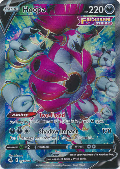 Hoopa V - 253/264 - Full Art Ultra Rare