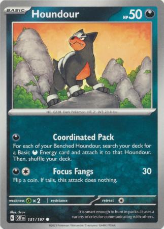 Houndour - 131/197 - Common