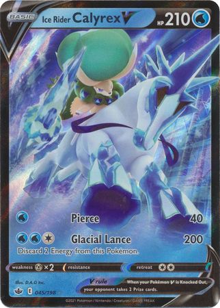 Ice Rider Calyrex V - 045/198 - Ultra Rare