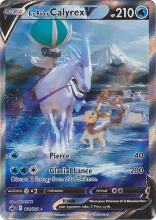 Ice Rider Calyrex V - 164/198 - Alternate Art Ultra Rare