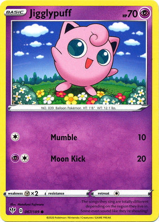 Jigglypuff - 067/189 - Common