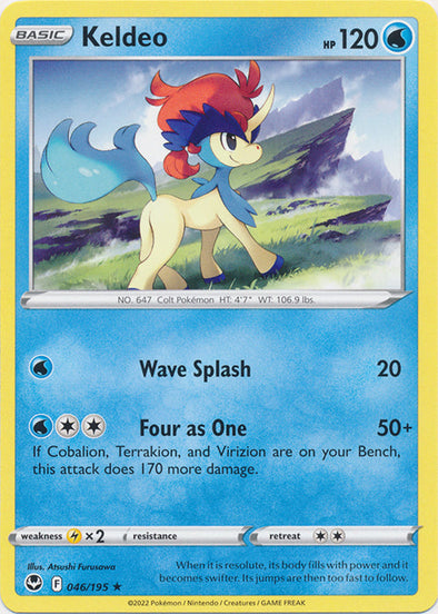 Keldeo - 046/195 - Rare