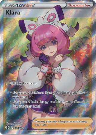 Klara - 194/198 - Full Art Ultra Rare